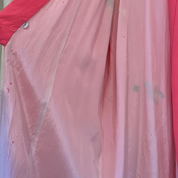 Vintage Japanese Silk Kimono Embroidered Butterflies - Picture 12 of 12